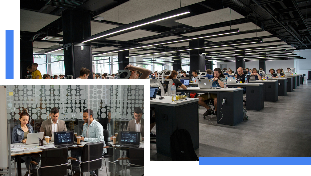 Partner office workspace